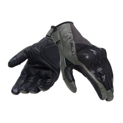 Dainese KARAKUM ERGO-TEK letní adventure rukavice černé/zelené vel.XXL
